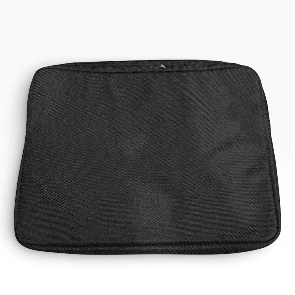 Tumi Laptop Sleeve Unisex Black Ballistic Nylon Padded Quilted 14 inch Case